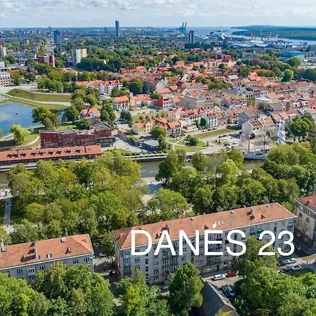 Danes23 - Candy Studio, Self Check-in, Free Parking, Park And River View, Oldtown, A/c Klaipėda
