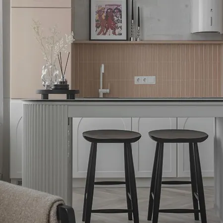 Danes23 - Candy Studio, Self Check-in, Free Parking, Park And River View, Oldtown, A/c Klaipėda