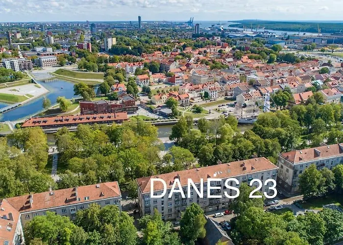 Danes23 - Candy Studio, Self Check-in, Free Parking, Park And River View, Oldtown, A/c 克莱佩达