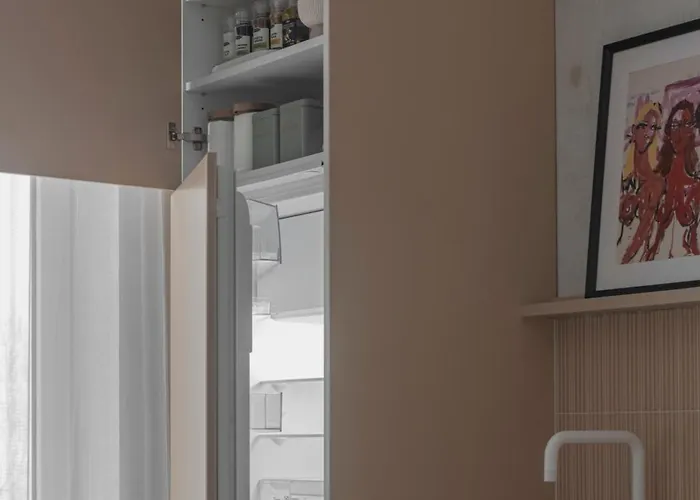 Danes23 - Candy Studio, Self Check-in, Free Parking, Park And River View, Oldtown, A/c 公寓 克莱佩达